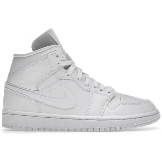 Air Jordan 1 Mid Triple White (2022) (Women's)